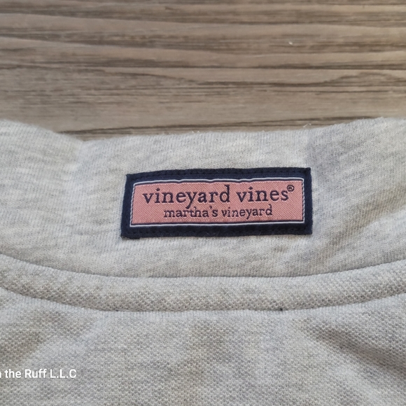 Vineyard Vines Martha's Vineyard Embroidered KC Royals👑 Logo Pullover 1/4Zip-Up - Picture 15 of 16